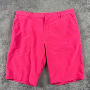 Sligo Shorts Mens Size 36 Pink Performance Golf Technical Stretch Athletic